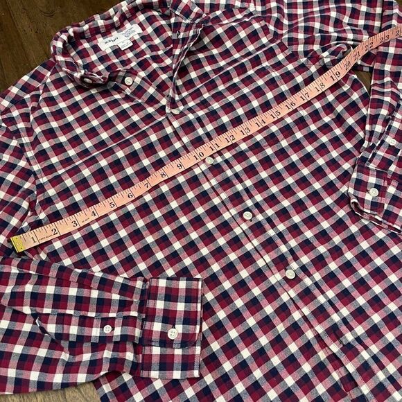 Old Navy Mens Long Sleeve Button Down Shirt - Picture 5 of 6